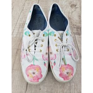 Taylor Swift watercolor flowers keds
